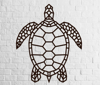 Настенная фигура Eco-Wood-Art Морская черепаха