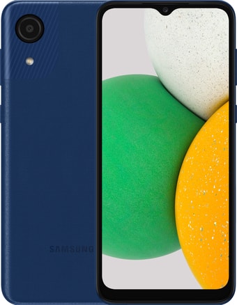 Смартфон Samsung Galaxy A03 Core SM-A032F/DS 2GB/32GB (синий)