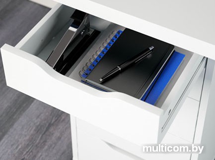 Письменный стол Ikea Линнмон/Алекс (белый) [192.472.28]