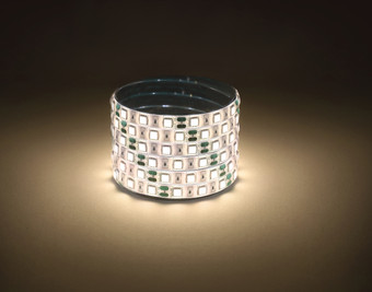 Светодиодная лента ЭРА LS5050 -14,4-60-12-3000K-IP65-1 year-5m теплый белый 5м Б0059912