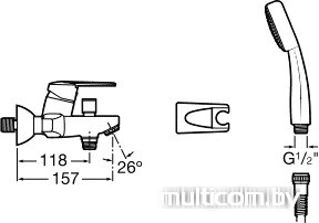 Смеситель Roca Victoria 5A0125C02