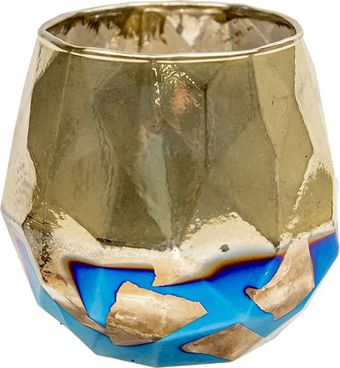 Подсвечник Вещицы NGB-33 (синий/золото)