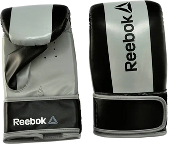 Перчатки для единоборств Reebok Mitts RSCB-11130GR (16 oz, серый/черный)