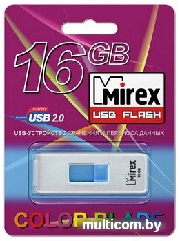 USB Flash Mirex SHOT WHITE 16GB (13600-FMUWST16)