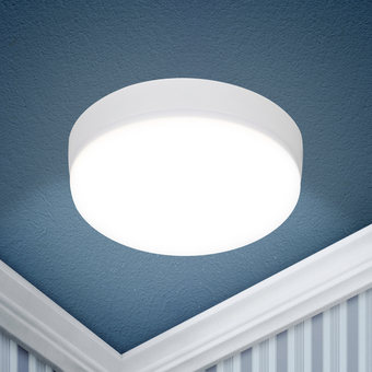Люстра-тарелка ЭРА LED 15-24-4K накладной круглый 24Вт 4000К Б0054334