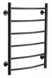 Полотенцесушитель Ростела Соната 1" 6 перекладин 50х70 см (черный)