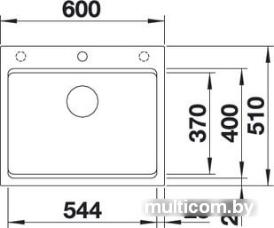 Кухонная мойка Blanco Etagon 6 (белый)