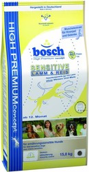 Корм для собак Bosch Sensitive Lamb & Rice 15 кг