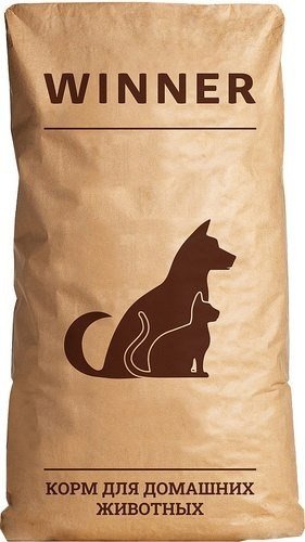 Сухой корм для собак Мираторг Winner с курицей для средних и крупных пород 15 кг