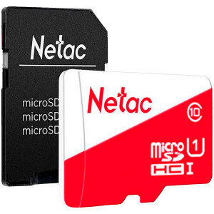 Карта памяти Netac microSDXC NT02P500ECO-128G-R