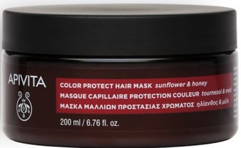 Косметика по уходу за волосами APIVITA Маска для волос Color protect 200 мл