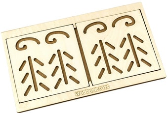 Развивающая игра WoodLand Toys Квадрат 134102