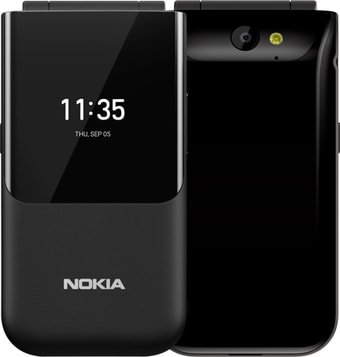 Мобильный телефон Nokia 2720 Flip (черный)