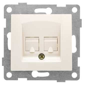 Розетка компьютерная Gusi Electric Bravo С10КТ-003