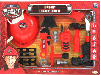 Игровой набор пожарного Играем вместе 1908K422-R