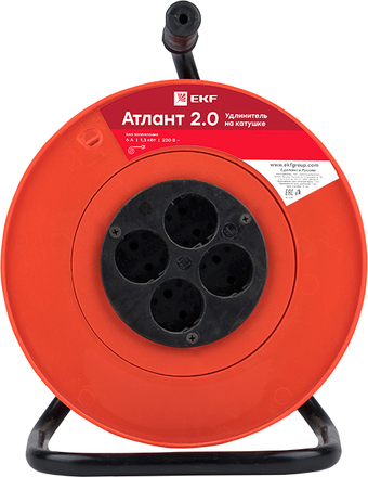 Удлинитель EKF PROxima Атлант 2.0 UKA02-06-275-4-40 (40 м)