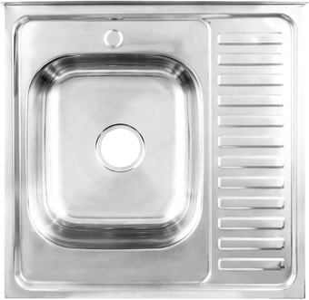 Кухонная мойка AV Engineering Largo M AVESO4M6P1 (левая, полированный, 0.7 мм)