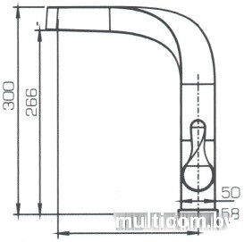Смеситель Bravat Wave F774108C