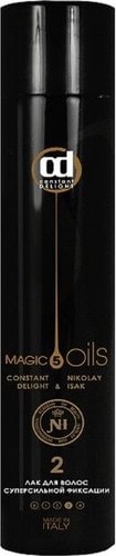 Constant Delight 5 Magic Oil Лак для волос суперсильной фиксации №2 400 мл