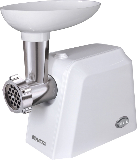 Мясорубка Marta MT-2084 (белый жемчуг)