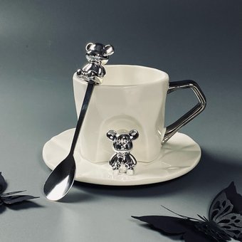 Чашка с блюдцем Lenardi 315-076