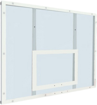 Баскетбольный щит Dinamika ZSO-002092 (белый)