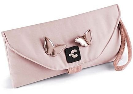 Универсальная коляска CAM Posh (2 в 1, розовый/рама розовое золото)