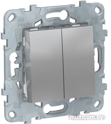 Выключатель перекрестный Schneider Electric NU521530 (Алюминий)