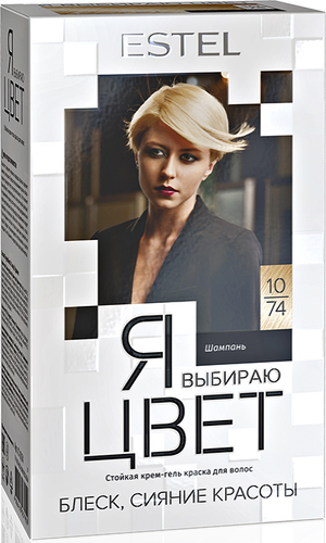 Крем-краска для волос Estel Я Выбираю Цвет 10/74 шампань