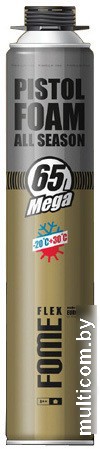 Монтажная пена Fome Flex All season Pistol Foam 01-3-2-009 всесезонная 870 мл