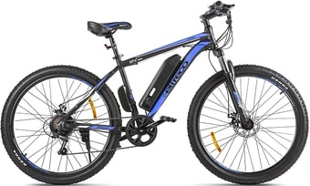 Электровелосипед Eltreco XT 600 D 2021 (черный/синий)