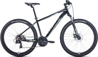 Велосипед Forward Apache 27.5 2.0 D р.17 2022 (черный/серый)