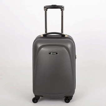 Чемодан-спиннер Francesco Molinary 336-8045/3-28GRY (серый)