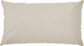 Декоративная подушка Сонум Замша 30x50 (кремовый)