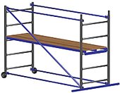 Лестница-помост Алюмет Малярный ПМ-200