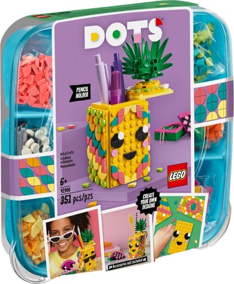 Конструктор LEGO DOTS 41906 Подставка для карандашей Ананас