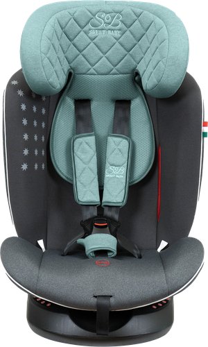 Детское автокресло Sweet Baby Crosstour 360 SPS Isofix 0-36 (серый/бирюзовый)