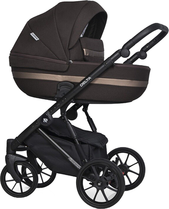 Универсальная коляска Riko Basic Delta (2 в 1, 04/chocolate)