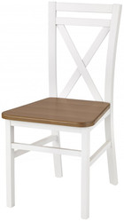 Стул Halmar Dariusz 2 (белый/ольха)