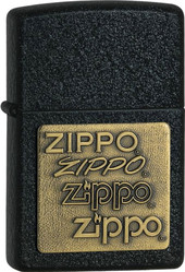 Зажигалка Zippo Classic 362 Black Crackle