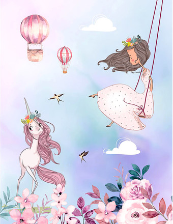 Виниловые обои Citydecor Princess 8 200x260