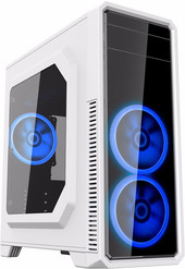Корпус GameMax G561-White (голубой LED)