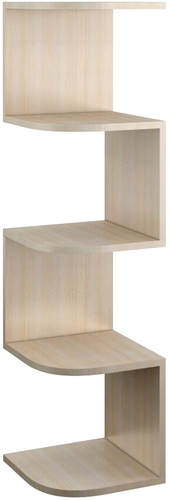 Полка Bon Mebel Снейк 1 (дуб молочный)