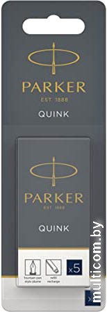 Чернила для перьевой ручки Parker Cartridge Quink 1950404 (темно-синий)