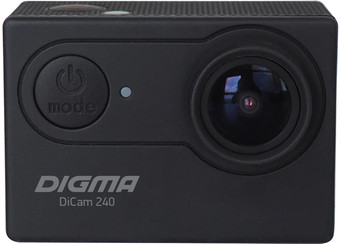 Экшен-камера Digma DiCam 240 (черный)
