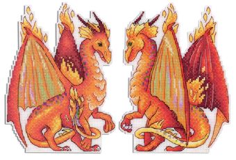 Набор для вышивания Жар-Птица Повелитель огня