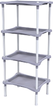 Berossi Этажерка Krita 4-секционная АС 60176000 (сиреневый туман)