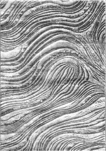 Ковер для жилой комнаты Safyun Eva LZ185-GREY (0.8x1.5)