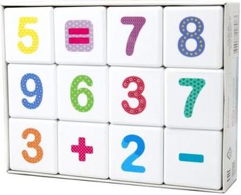 Развивающая игрушка Десятое королевство Кубики. Веселая арифметика 00708