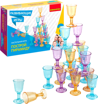 Развивающая игра Bondibon Построй пирамиду ВВ5164